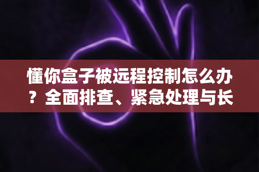 懂你盒子被远程控制怎么办？全面排查、紧急处理与长效防护一文讲清