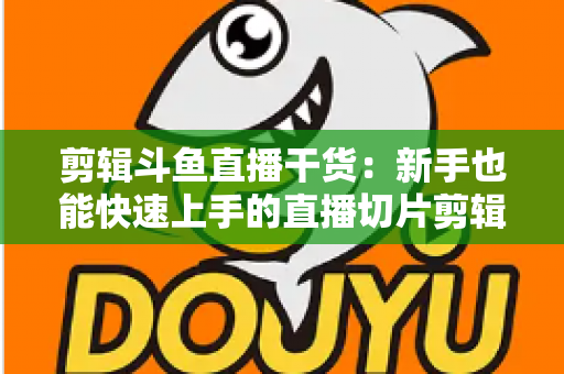 剪辑斗鱼直播干货：新手也能快速上手的直播切片剪辑完整实战指南