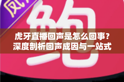 虎牙直播回声是怎么回事?深度剖析回声成因与一站式解决指南 虎牙直播回声是怎么回事?深度剖析回声成因与一站式解决指南