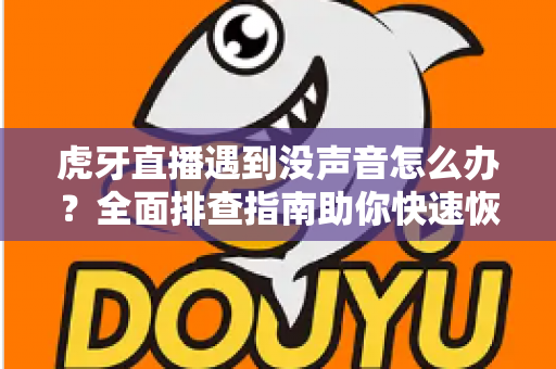 虎牙直播遇到没声音怎么办？全面排查指南助你快速恢复观看体验