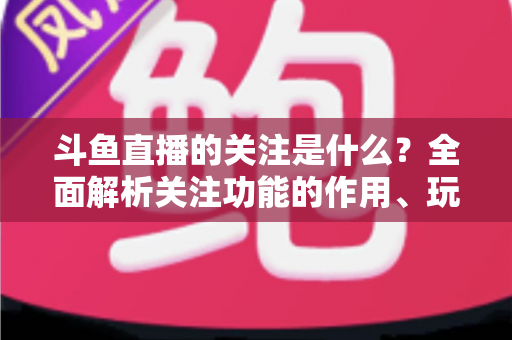 斗鱼直播的关注是什么？全面解析关注功能的作用、玩法与常见问题