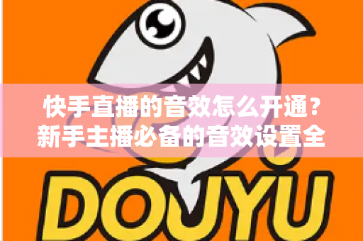 快手直播的音效怎么开通?新手主播必备的音效设置全攻略 快手直播的音效怎么开通?新手主播必备的音效设置全攻略