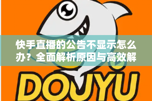 快手直播的公告不显示怎么办?全面解析原因与高效解决方法 快手直播的公告不显示怎么办?全面解析原因与高效解决方法