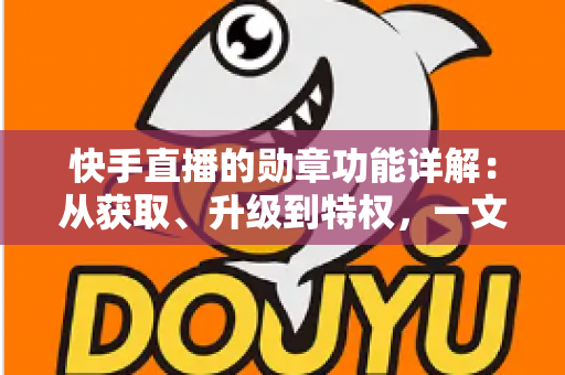 快手直播的勋章功能详解：从获取、升级到特权，一文读懂勋章全部玩法