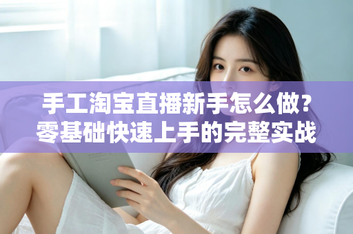 手工淘宝直播新手怎么做？零基础快速上手的完整实战指南与运营技巧全解析