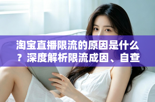淘宝直播限流的原因是什么？深度解析限流成因、自查方法与恢复流量的实战指南