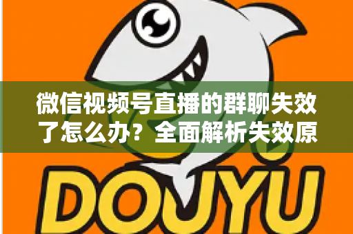 微信视频号直播的群聊失效了怎么办?全面解析失效原因与实用解决指南 微信视频号直播的群聊失效了怎么办?全面解析失效原因与实用解决指南