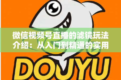 微信视频号直播的滤镜玩法介绍:从入门到精通的实用指南 微信视频号直播的滤镜玩法介绍:从入门到精通的实用指南
