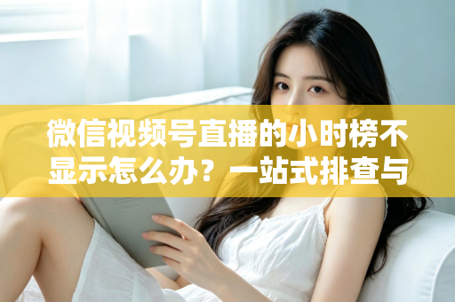 微信视频号直播的小时榜不显示怎么办？一站式排查与解决方案完全指南