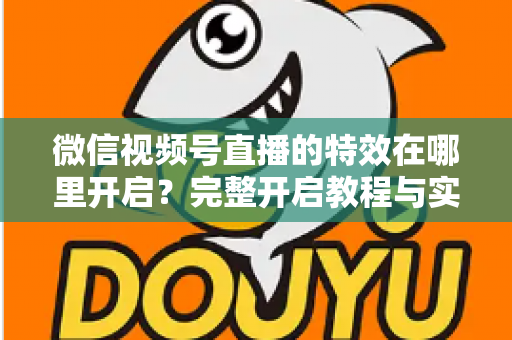 微信视频号直播的特效在哪里开启？完整开启教程与实用技巧一文读懂