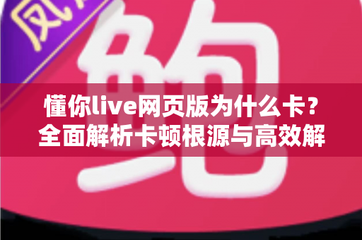 懂你live网页版为什么卡？全面解析卡顿根源与高效解决方法大全